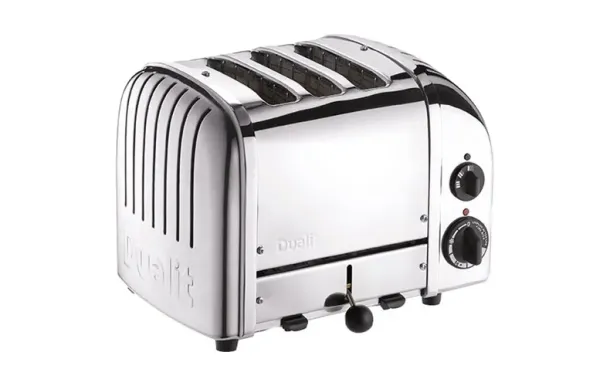 Dualit Grille-Pain 3 Tranches Inox 30260 – Fait main