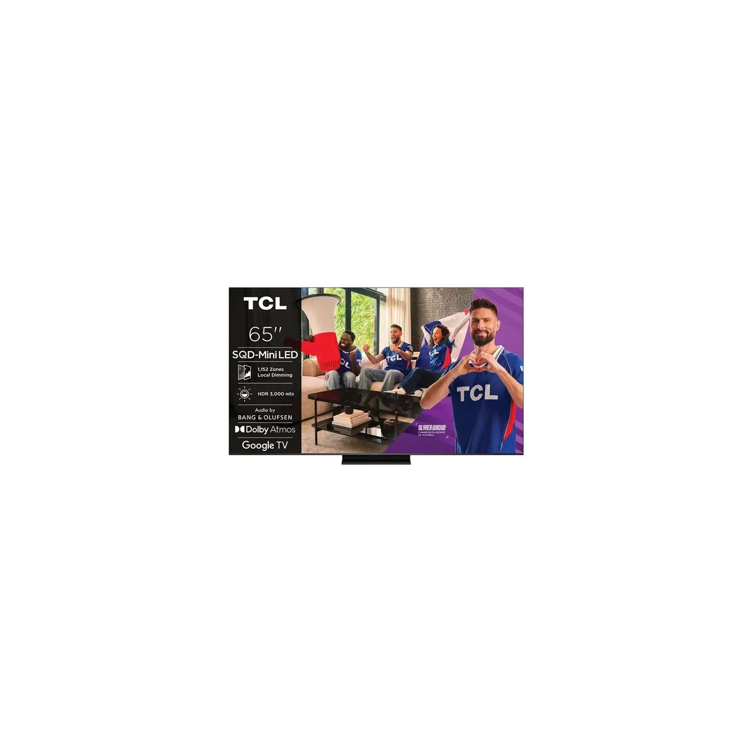 TCL TV 165 cm SQD Mini-LED 4K - 65C7L