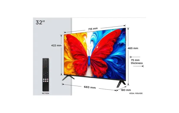TCL 32S5L – TV QLED FHD 80 cm Android TV