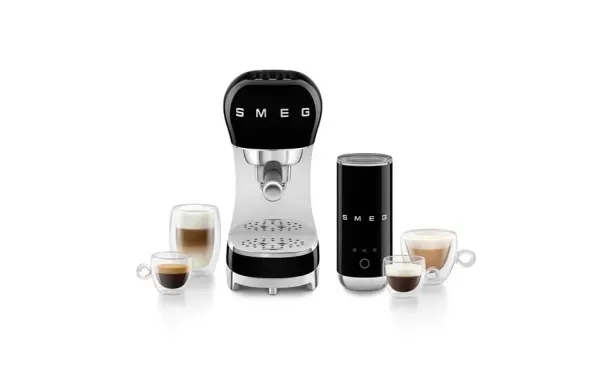 SMEG ECF12BLEU – Expresso 15 bars design années 50