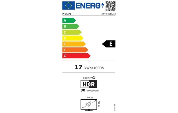 PHILIPS Téléviseur HD PHILIP 24PHS6050