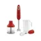SMEG Mixeur Plongeant Rouge Années 50 - HBF03RDEU