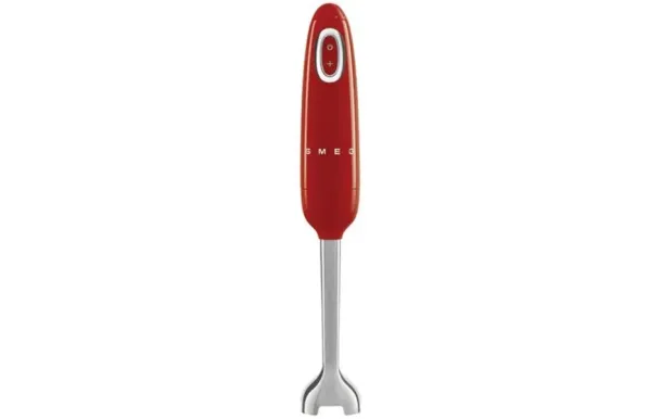 SMEG Mixeur Plongeant Rouge Années 50 - HBF03RDEU