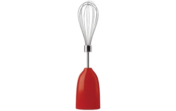 SMEG Mixeur Plongeant Rouge Années 50 - HBF03RDEU