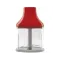 SMEG Mixeur Plongeant Rouge Années 50 - HBF03RDEU