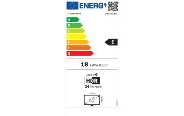 LG 24LB70006LA – TV LED Full HD 61 cm connectée