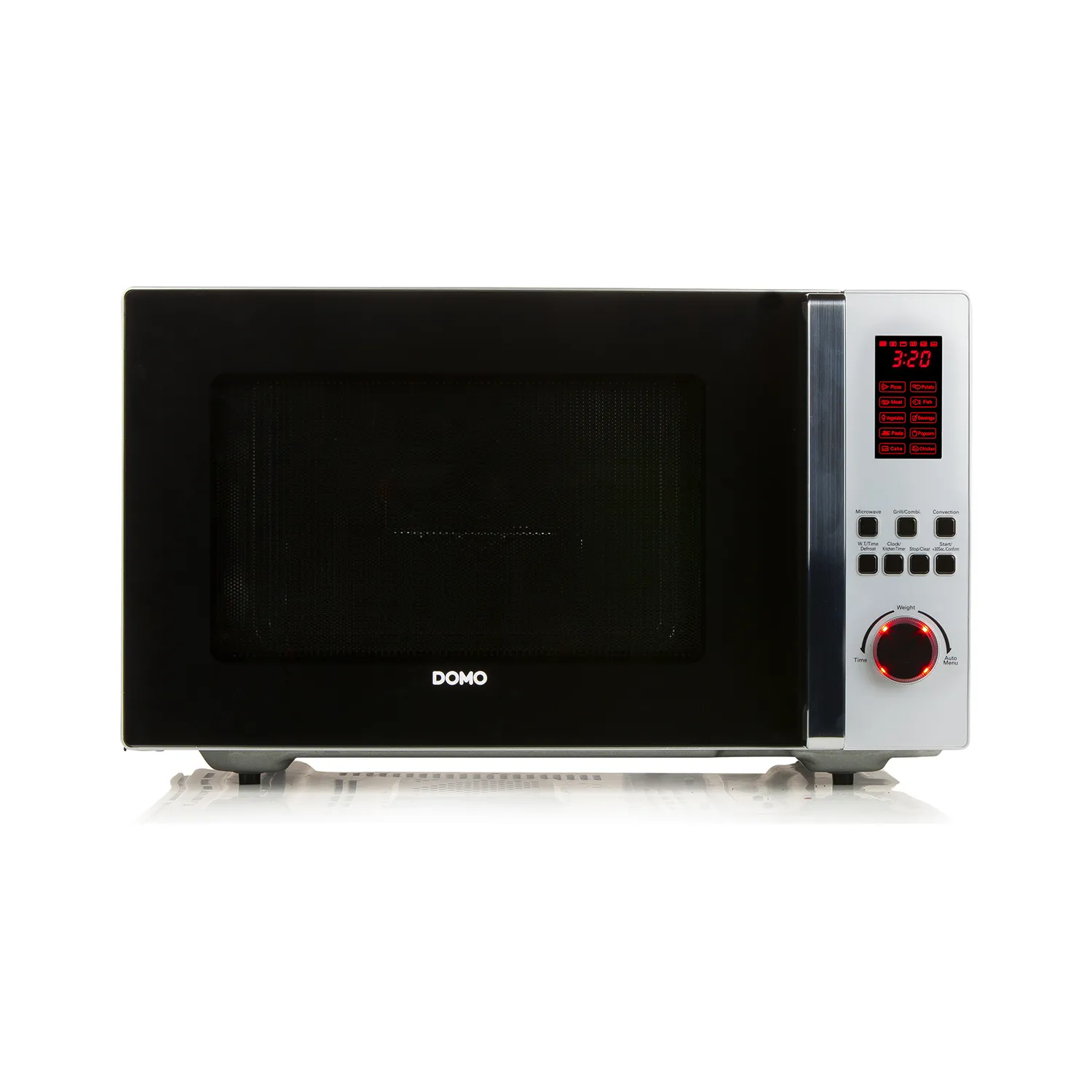 Micro-ondes Domo DO24201C – 42L, 1000W, 10 Programmes, Grill