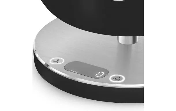 Balance cuisine SMEG noire mat 5 kg avec bol inox