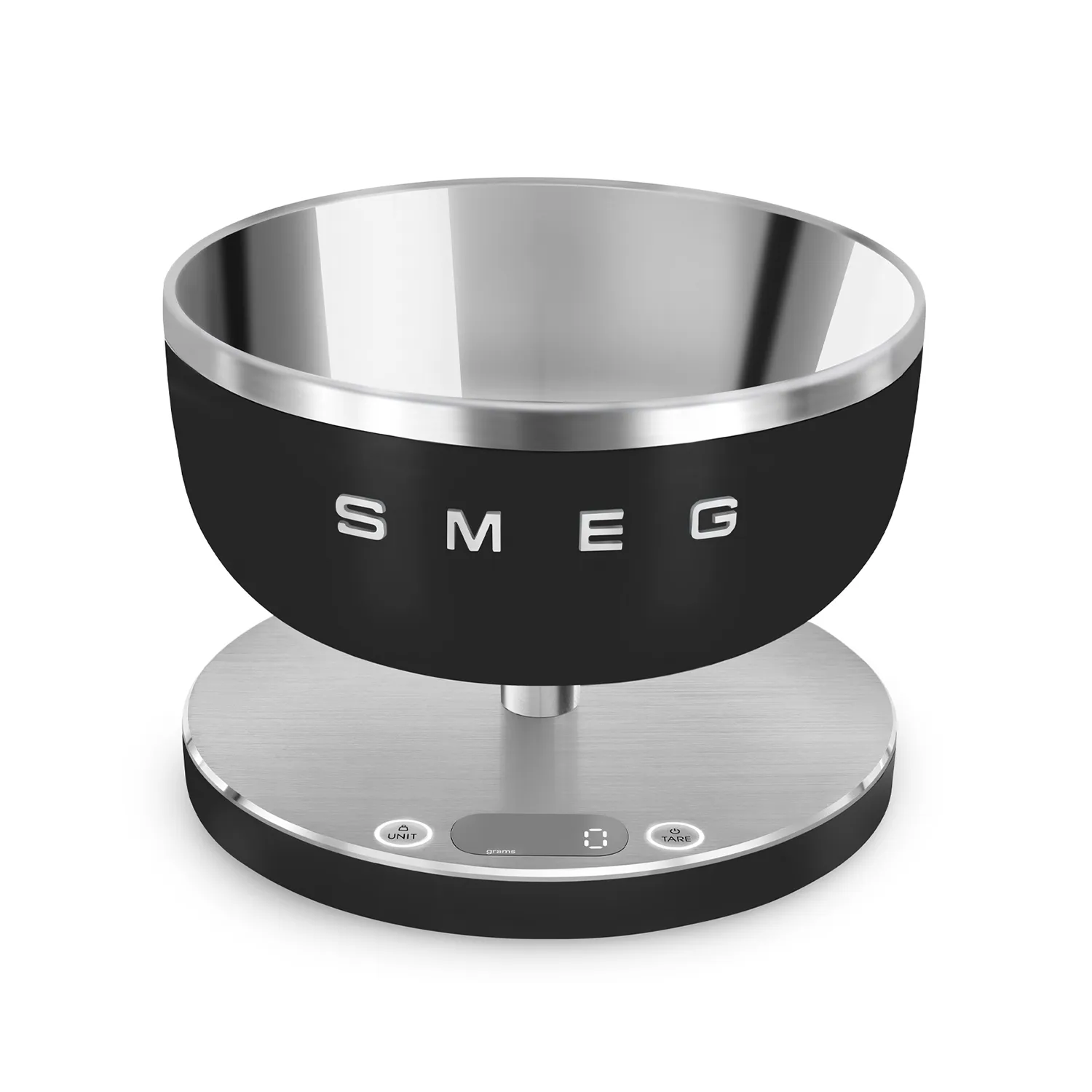 SMEG Balance électro. Ecran Led Noir Mat 5kg/1g /1 KSC01BLMWW