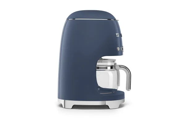 SMEG Cafetière progr. Navy Blue 1.4L LED Année50 DCF02NBEU