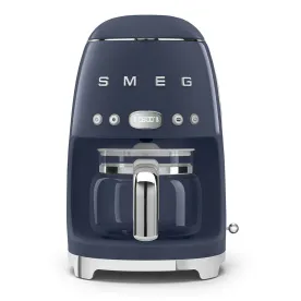 SMEG Cafetière progr. Navy Blue 1.4L LED Année50 DCF02NBEU