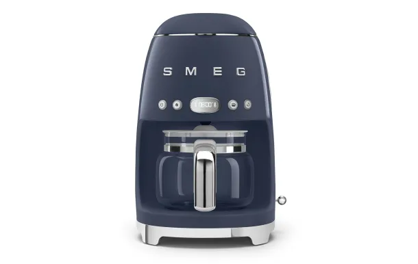 SMEG Cafetière progr. Navy Blue 1.4L LED Année50 DCF02NBEU