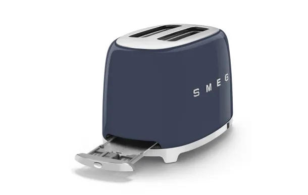 SMEG Grille-pain 2 Tranches Navy Blue Années 50 TSF01NBEU