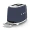 SMEG Grille-pain 2 Tranches Navy Blue Années 50 TSF01NBEU