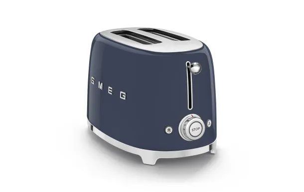 SMEG Grille-pain 2 Tranches Navy Blue Années 50 TSF01NBEU