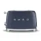 SMEG Grille-pain 2 Tranches Navy Blue Années 50 TSF01NBEU