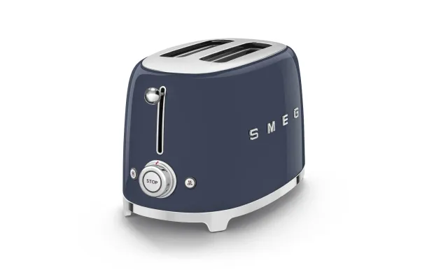 SMEG Grille-pain 2 Tranches Navy Blue Années 50 TSF01NBEU