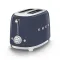 SMEG Grille-pain 2 Tranches Navy Blue Années 50 TSF01NBEU