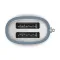 SMEG Grille-pain 2 Tranches Bleu Orage Mat Années 50 TSF01SBMEU