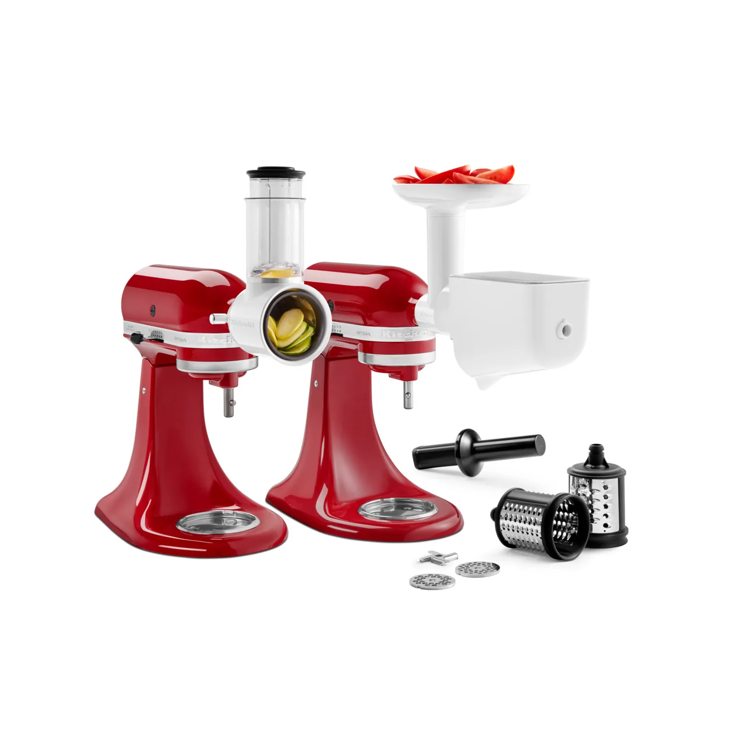 KITCHENAID Acces. Kit 3 acc hach. tranch. pass 5KSM2FPPC - vue 7