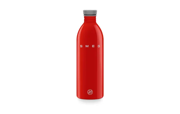 SMEG Bouteille Acier Inox Rouge 1L WBF02RD
