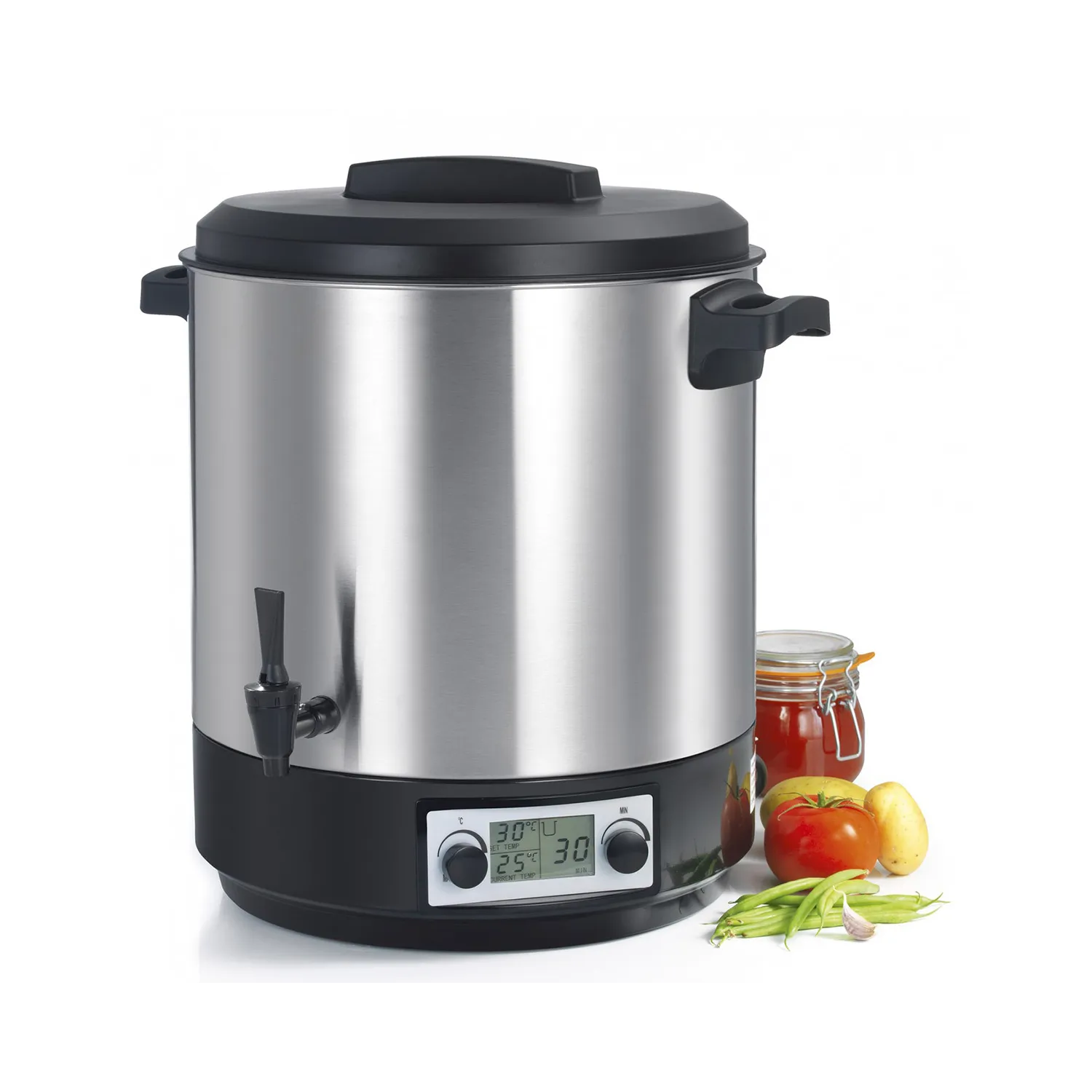 KITCHENCHEF Stérilisateur Inox 31L 2000W Auto /1 KCPST31LCD.IX