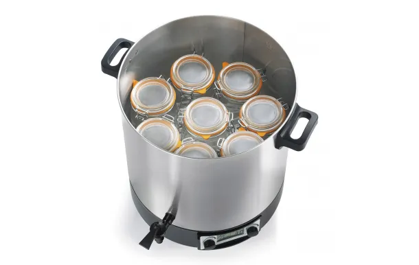 KITCHENCHEF Stérilisateur Inox 31L 2000W – KCPST31LCD.IX