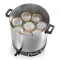 KITCHENCHEF Stérilisateur Inox 31L 2000W – KCPST31LCD.IX