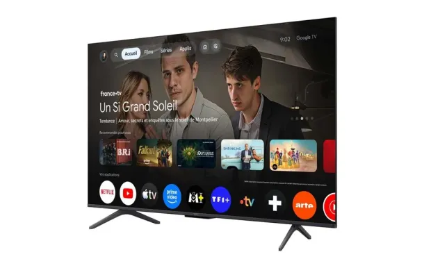 TCL 55P8L – TV QD Mini-LED 4K 55 pouces 144 Hz