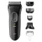 BRAUN 3000BT – Rasoir Série 3 rechargeable 45 min