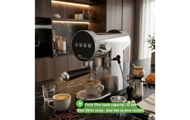 Machine à expresso Little Balance LB3034 Inox 20 bars