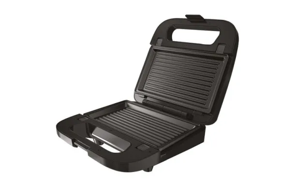 BLACK & DECKER BXSA754E Croque Gaufre Gril 3-en-1 750W