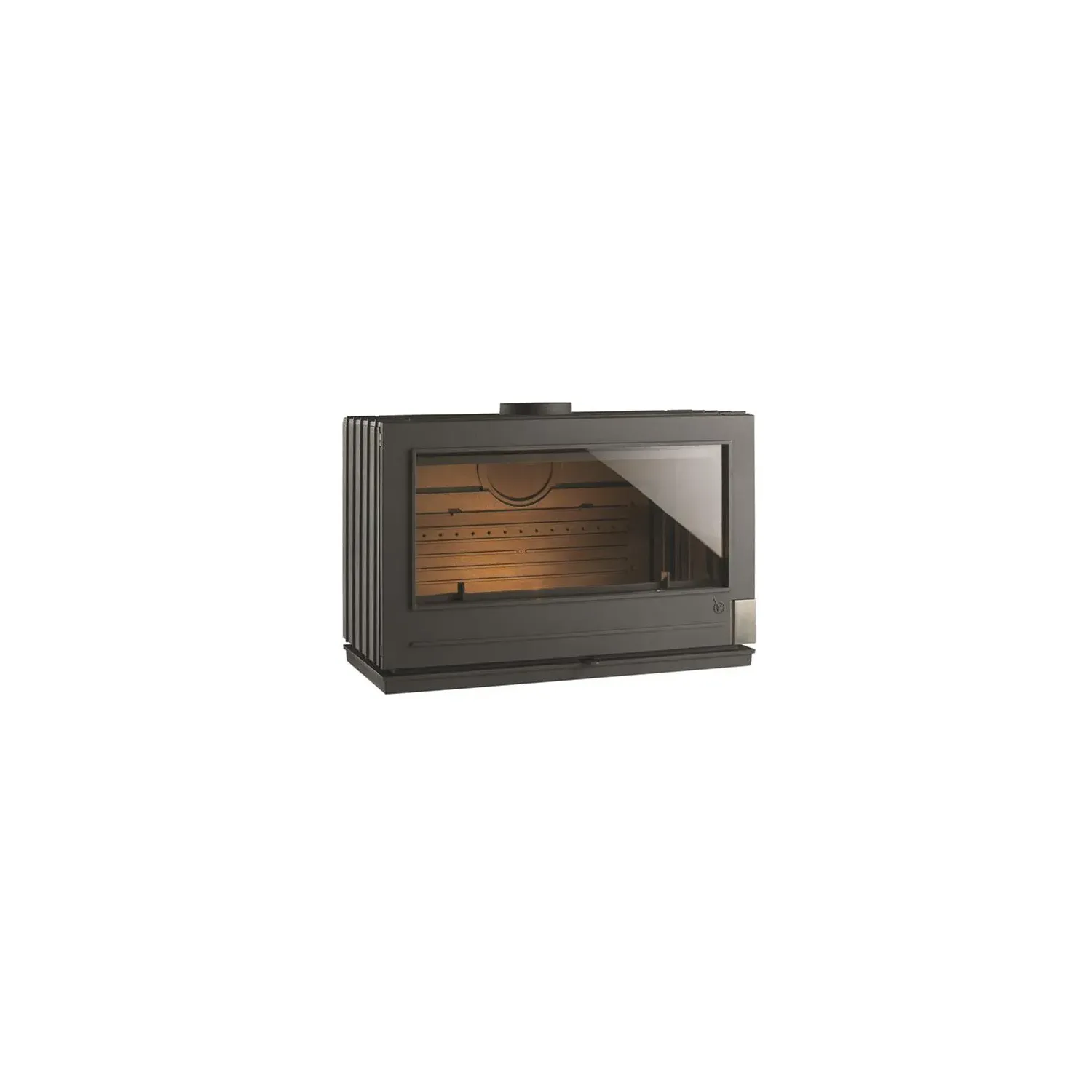 INVICTA Poêle à bois panoramique Preston 12 kW buches de 80 cm P912804 - vue 2