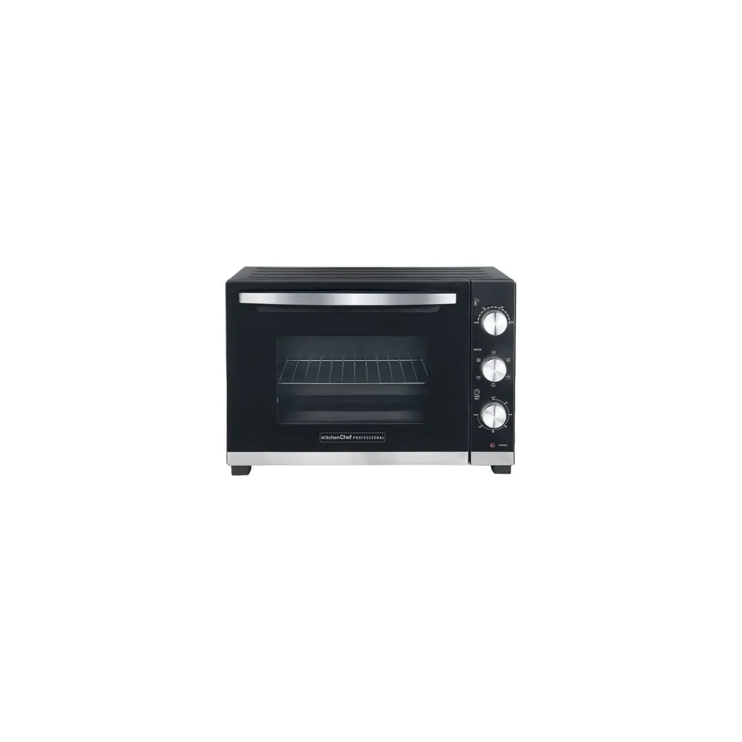 Four multifonction KITCHENCHEF KC.FOUR38 1 chaleur tournante rôtissoire gril 120 min 230°C Neuf - vue 4