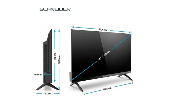 SCHNEIDER TV LED 60 cm HD - 24A3VG