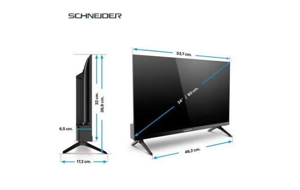 SCHNEIDER TV LED 60 cm HD - 24A2VG