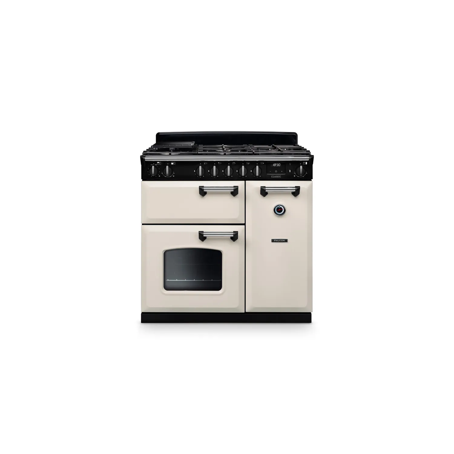 CL90DFPPCRCM E1 90 CM CREME PASTEL CHROME - vue 2