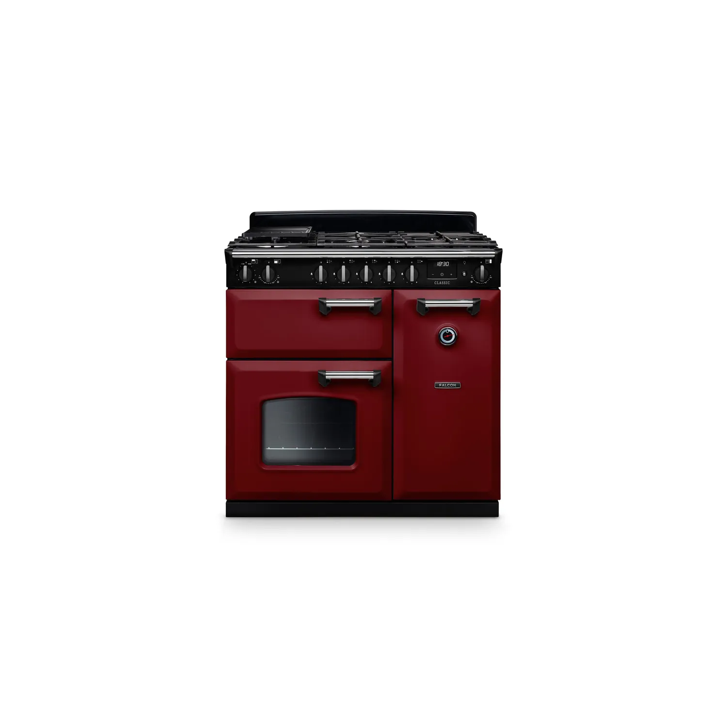 CL90DFPBORCM E1 90 CM CHROME - vue 2