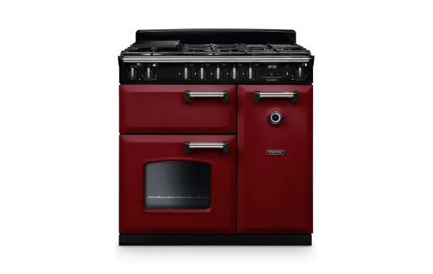 FALCON Classic ngc 90 cm Piano de cuisson mixte bordeaux
