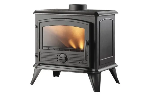 INVICTA Poêle à bois Samara 6,4 kW – Fonte anthracite