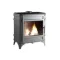 INVICTA Poêle à bois fonte SIAM 12 kW – Style rétro