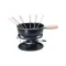 NOUVEL AG Service à fondue 22 cm Modern Black