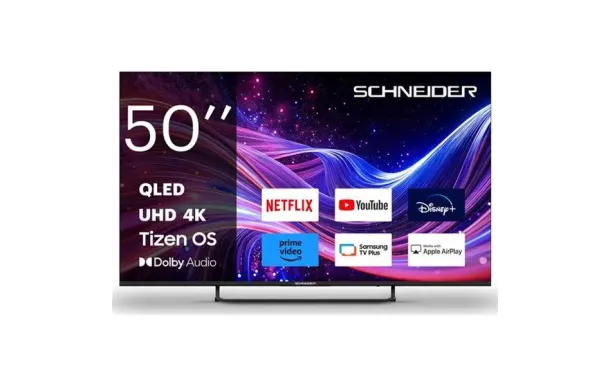 SCHNEIDER 50A1TUG – TV QLED UHD 4K 127 cm