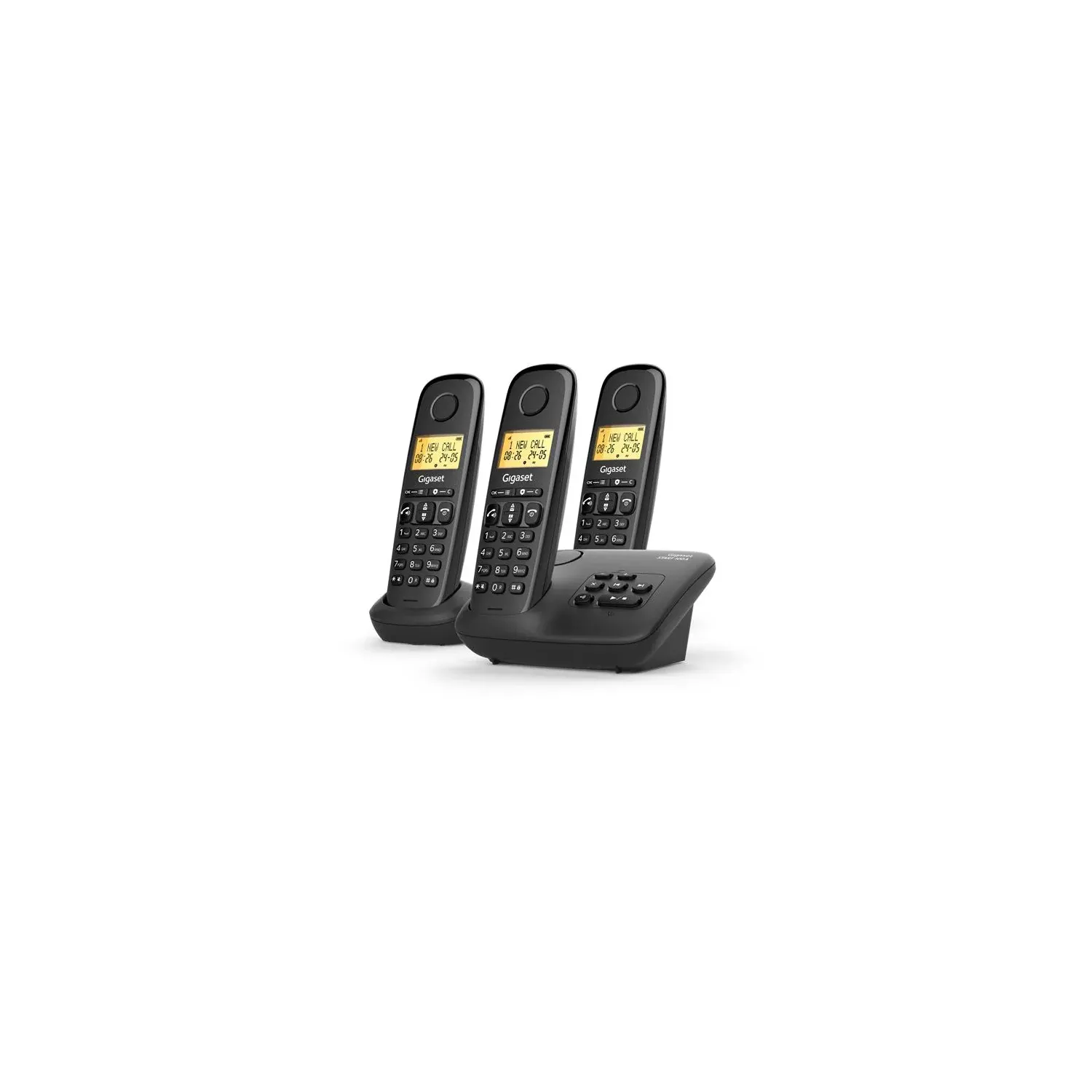 Téléphone Fixe GIGASET Basic 100A Trio – Répondeur, Mains Libres, 50 Contacts - vue 6