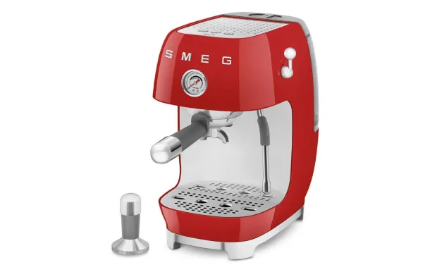 SMEG ECF03RDEU Expresso Rouge Cold Brew Années 50