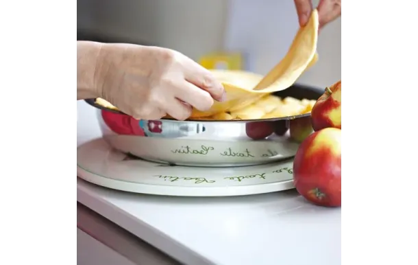 BEKA Moule à tarte tatin 28 cm – Inox & céramique