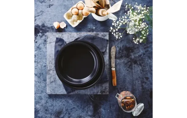 BEKA Moule à tarte tatin 28 cm – Inox & céramique