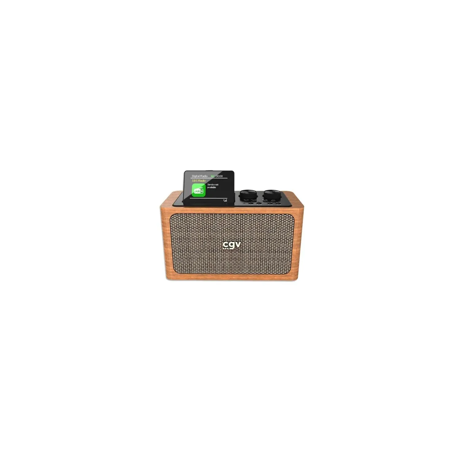 Radio CGV BeBop DAB+ – Portable, Bluetooth, 2x10W, Écran Couleur - vue 4