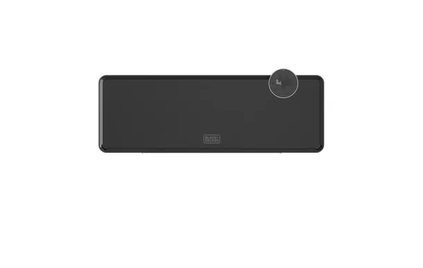 BLACK+DECKER Chauffage céramique mural 2000W BXWSH2001E