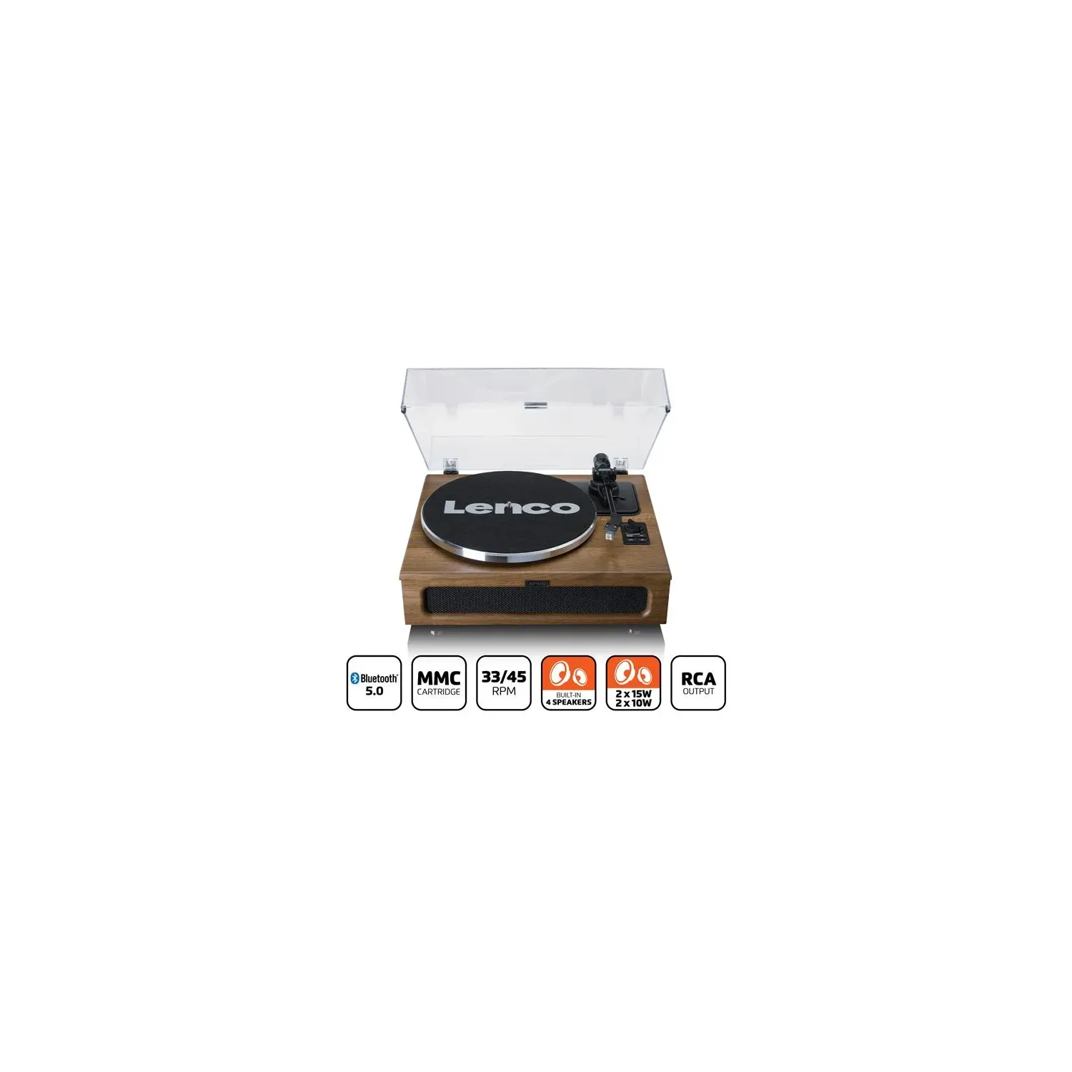 LENCO Système stéréo tourne-disque - LS-410WA